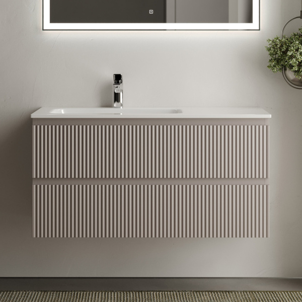 Тумба под раковину Sancos Snob R SNR100LSM Doha Soft фото