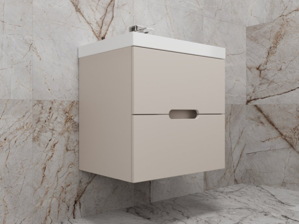 Тумба под раковину Style Line Матис 60 ЛС-00002310 крем фото