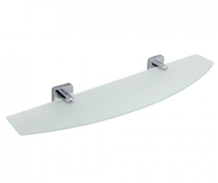 Полка стеклянная WasserKRAFT Lippe K-6524 50 см фото
