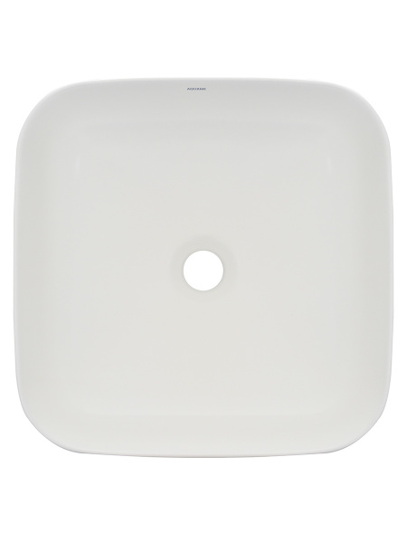 Раковина накладная AQUAme AQM5011 390x390x130 белая матовая фото