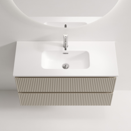 Тумба под раковину Sancos Snob R SNR90/39CE Beige Soft фото