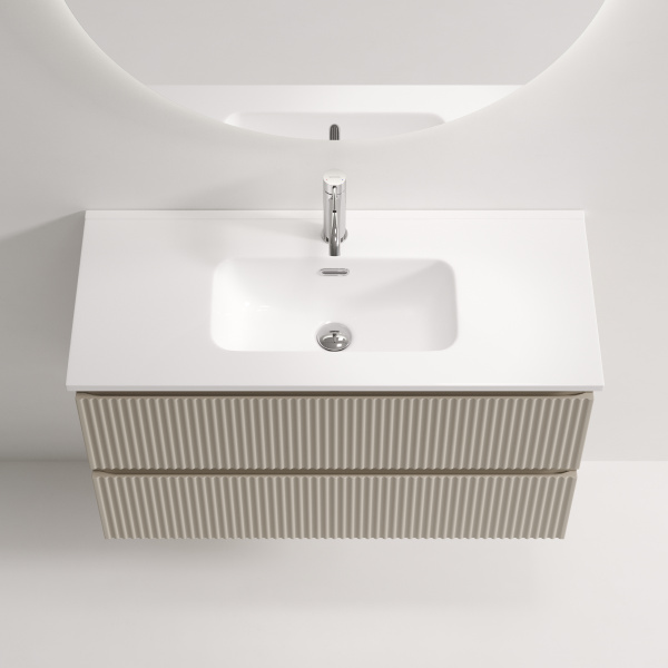 Тумба под раковину Sancos Snob R SNR90/39CE Beige Soft фото