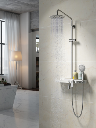 Душевая система (стойка) Lemark Tropic LM7007C фото