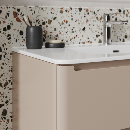 Тумба с раковиной Iddis Edifice EDI10C0i95K капучино фото