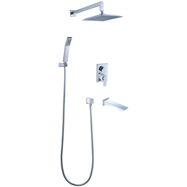 Душевая система для скрытого монтажа Lemark Contest LM5822CW фото