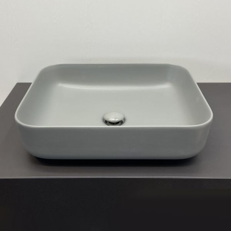 Накладная раковина Comforty T-Y9378MH 00-00007639 50x39 серая матовая фото