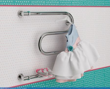 Полотенцесушитель водяной Сунержа М-образный +2 полки 60х60 00-0008-6060 фото