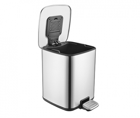 Мусорное ведро для ванной с педалью WasserKRAFT K-649 9 L фото