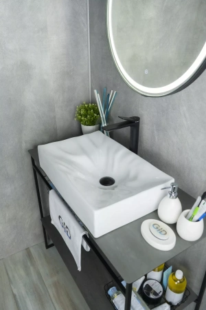 Накладная раковина GID N9461 57x36 фото