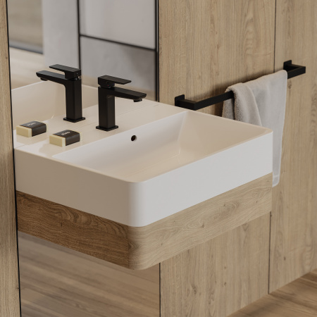 Cмеситель для раковины Omnires Parma PM7410BL черный фото