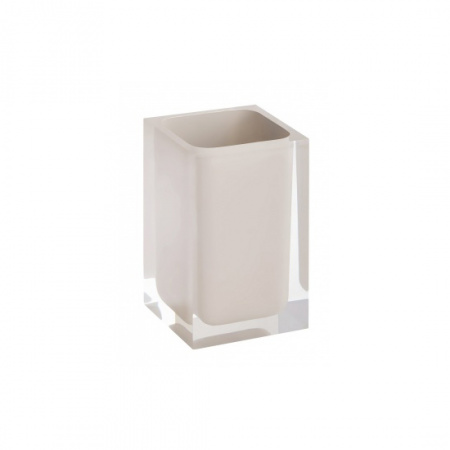 Стакан для зубных щеток Bemeta Vista 120111026-101 бежевый фото