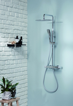 Душевая система (стойка) с термостатом Jacob Delafon Rivoli E26587-CP фото