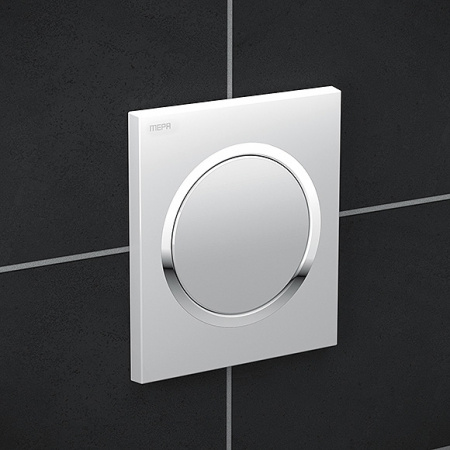 Смывная клавиша для писсуара Mepa Zero 421134 белая фото