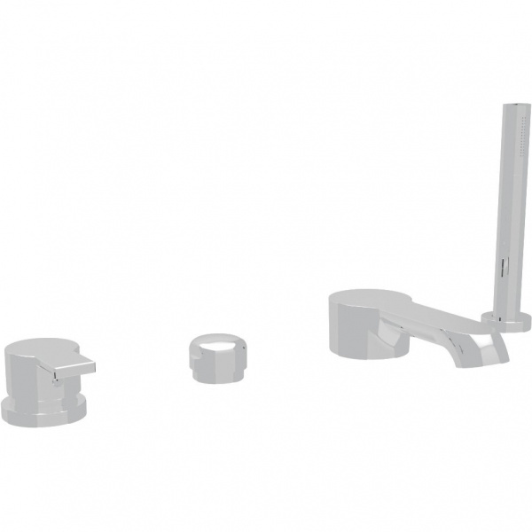 Смеситель на борт ванны Cezares Dolce DOLCE-BVD-01-Cr фото