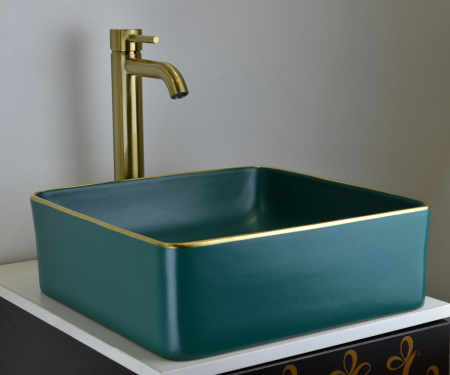Высокий смеситель для раковины Bronze de Luxe Scandi 9012BR фото