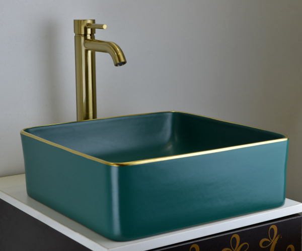 Высокий смеситель для раковины Bronze de Luxe Scandi 9012BR фото