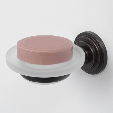 Мыльница настенная стеклянная WasserKRAFT Isar К-7329 фото