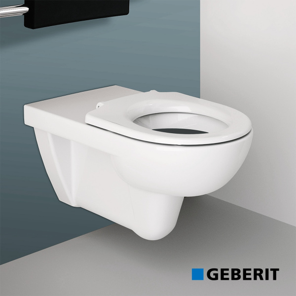Подвесной унитаз для инвалидов Geberit Renova Comfort 208520000 фото