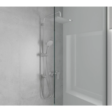 Душевая система Hansgrohe Vernis Shape Showerpipe 230 1jet Reno 26282000 хром фото