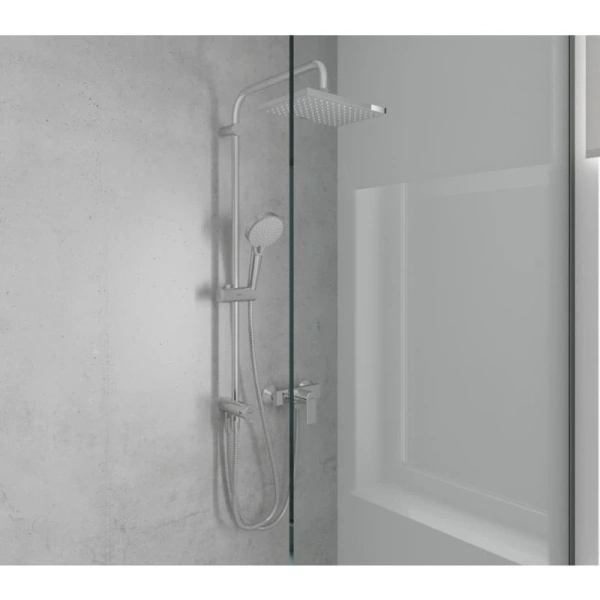 Душевая система Hansgrohe Vernis Shape Showerpipe 230 1jet Reno 26282000 хром фото