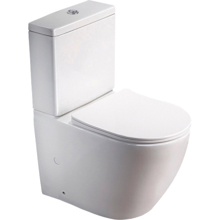 Унитаз напольный с бачком SantiLine SL-5016 с сиденьем soft close фото