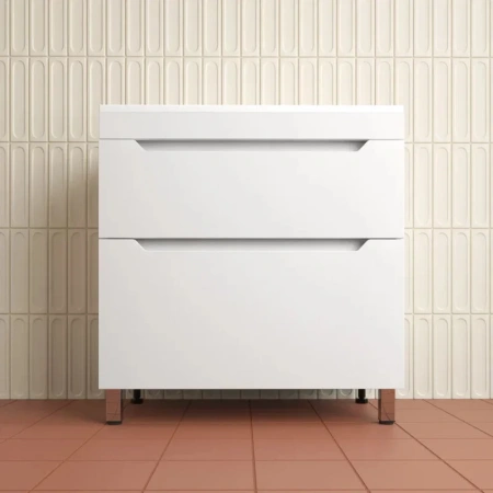 Тумба напольная Style Line Остин 80 ЛС-00002393 белая фото