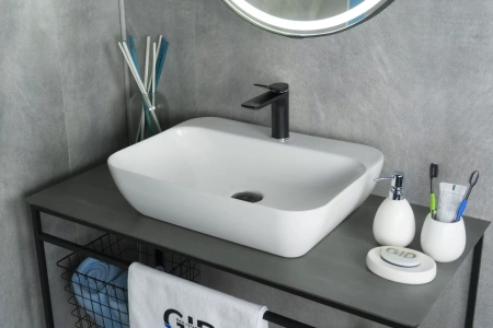 Накладная раковина Gid 9047 55x42 фото