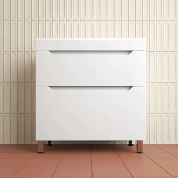 Тумба напольная Style Line Остин 80 ЛС-00002393 белая фото