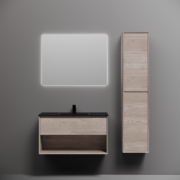 Тумба под раковину Sancos Marmi 1.0 MR1.090EG дуб галифакс натуральный фото