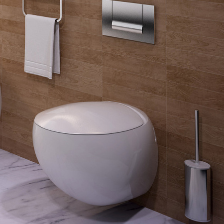 Унитаз подвесной Sanita luxe Ringo с сиденьем soft close RNGSLWH0104 фото