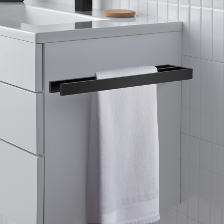 Полотенцедержатель двойной Timo Petruma 15252/03 Черный фото