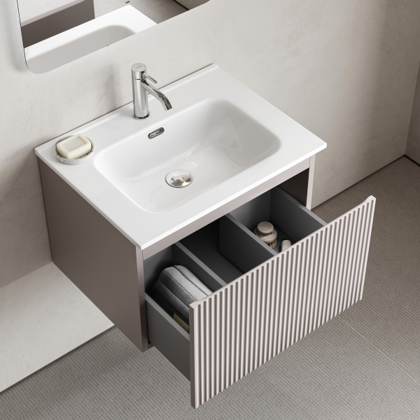 Тумба под раковину Sancos Snob R 1.0 SNR1.060SM Doha Soft фото