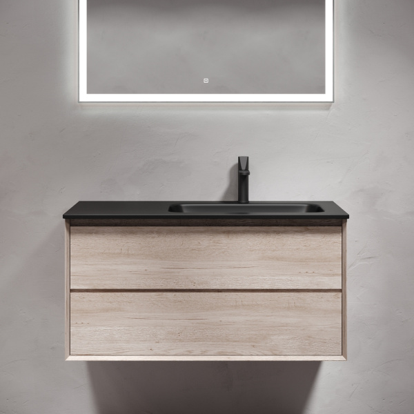 Тумба под раковину Sancos Marmi 2.0 MR2.0100REG дуб галифакс натуральный фото