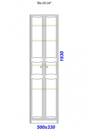 Шкаф-пенал Aqwella Барселона Ba.05.04 фото