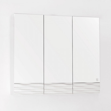 Зеркало-шкаф Style Line Ассоль 80 Люкс техноплатина фото