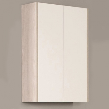 Шкаф двустворчатый Акватон Йорк 1A171303YOAD0 белый/дуб сонома фото