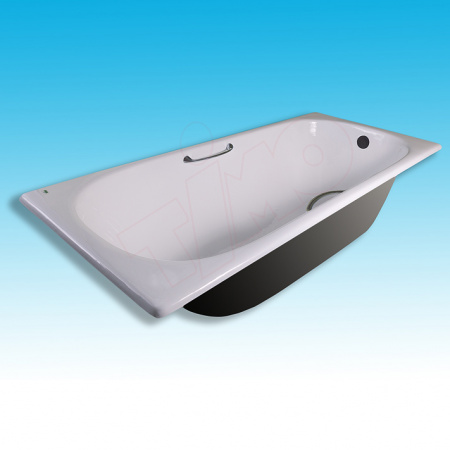 Чугунная ванна Timo Standard 3V 150x70 с ручками фото