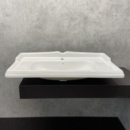 Тумба Comforty Феррара-100 с раковиной 3310 фото