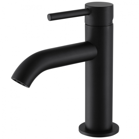 Смеситель для раковины Abber Wasser Kreis AF8110B черный матовый фото