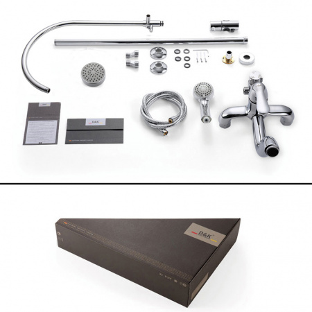 Душевая система (стойка) D&K Ambrosius Rhein DA1343701C11 фото