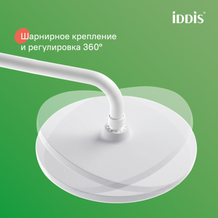 Душевая система Iddis Эйгер (Aiger) AIGWT3Fi06 белая матовая фото