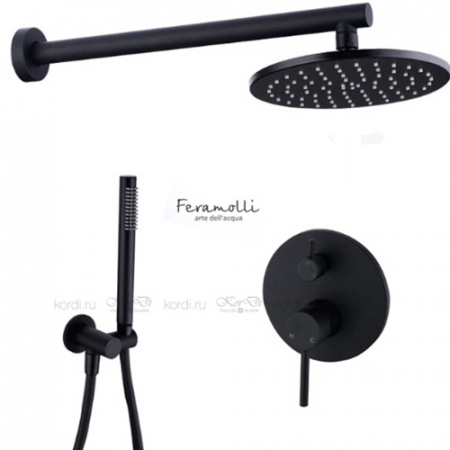 Душевая система скрытого монтажа Feramolli Ele BL703-12 фото