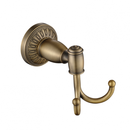 Крючок для ванной двойной Savol 66C S-006654C фото