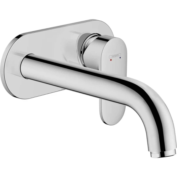Смеситель для раковины настенный Hansgrohe Vernis Blend 71576000 хром фото