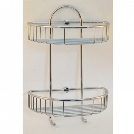 Полочка-решетка двухуровневая Magliezza Fiore 80105-cr фото