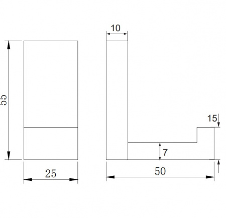 Крючок для ванной одинарный Omnires Reno RN42110CR фото