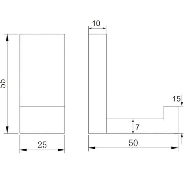 Крючок для ванной одинарный Omnires Reno RN42110CR фото