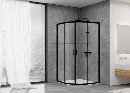 Душевой уголок Abber Schwarzer AG01090B 90x90 фото
