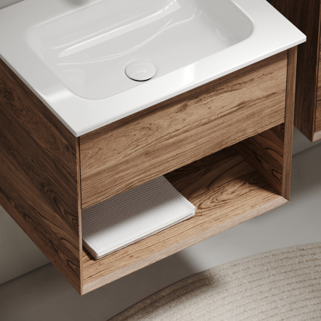 Тумба под раковину Sancos Marmi 1.0 MR1.060ECH дуб чарльстон фото