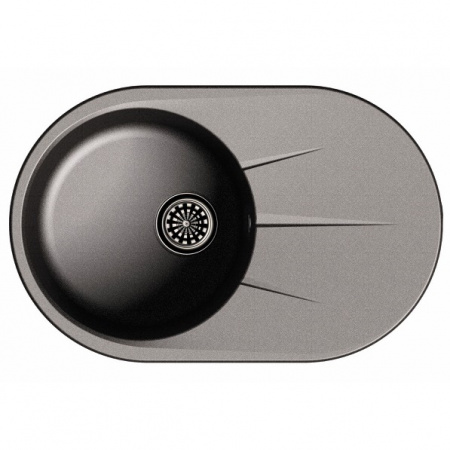 Мойка кухонная Ewigstein Rund R- 50F черный фото